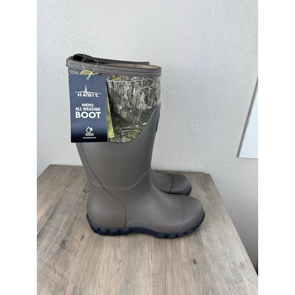 NWT Habit All- Weather Waterproof boots Men's size 9